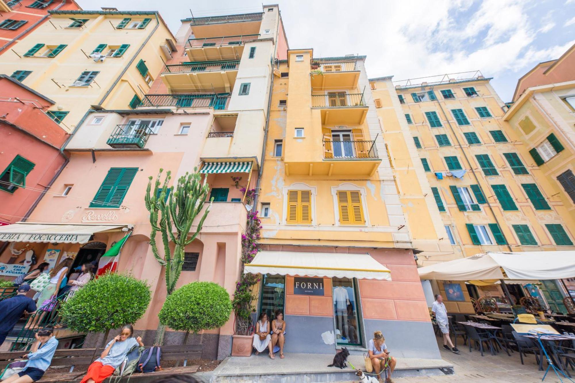 Casaviva Family Beachfront House In Camogli Exterior photo